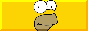 picture of Homer Simpson's face in a plain yellow rectangle